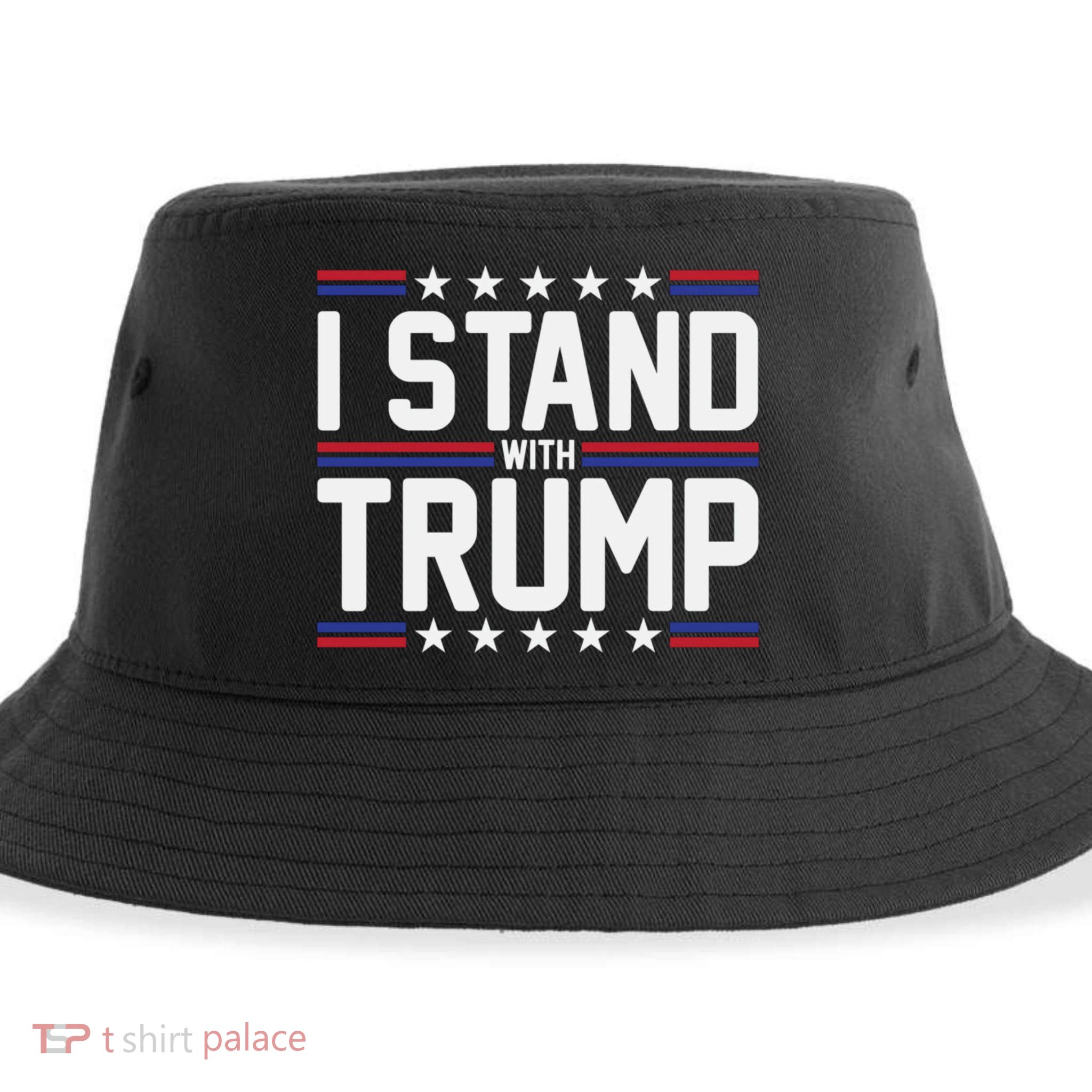 I Stand With Trump Sustainable Bucket Hat