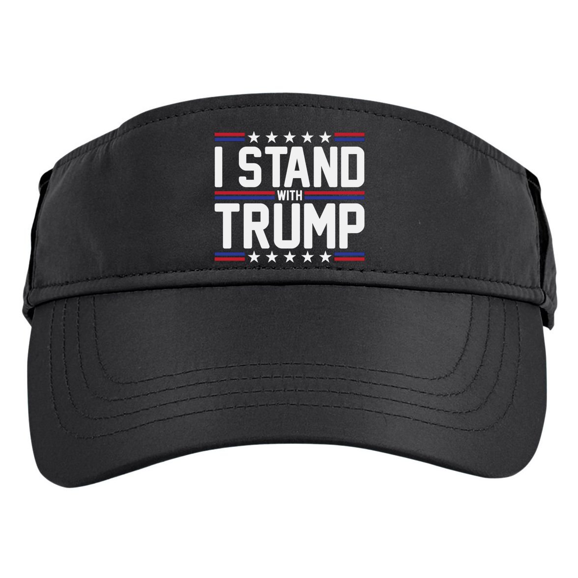 I Stand With Trump Adult Drive Performance Visor
