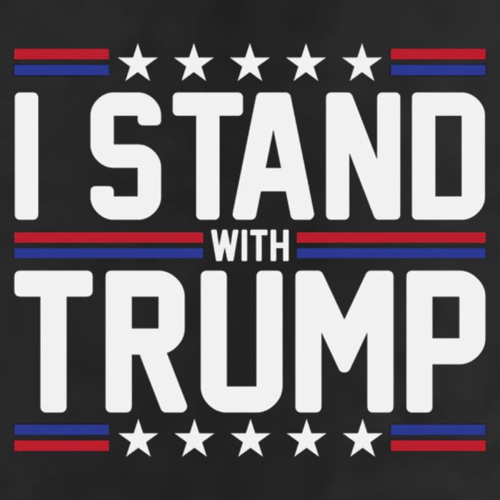 I Stand With Trump Adult Drive Performance Visor