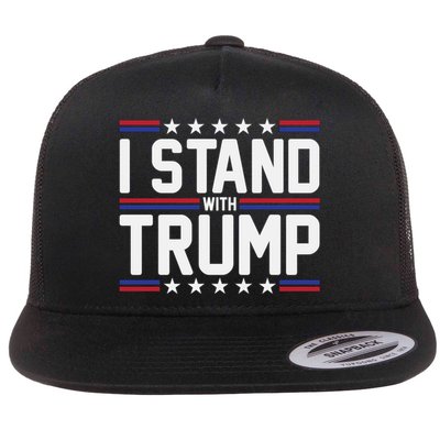 I Stand With Trump Flatbill Hat