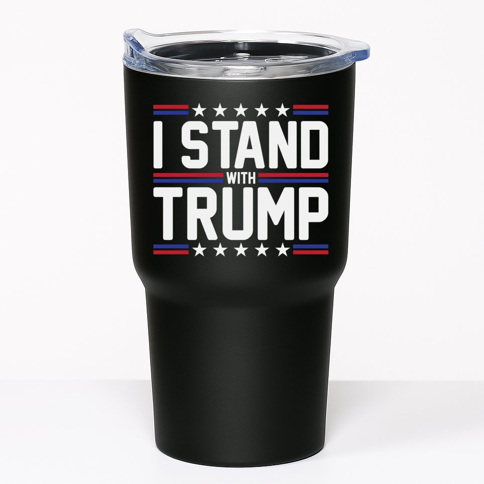 I Stand With Trump Tumbler