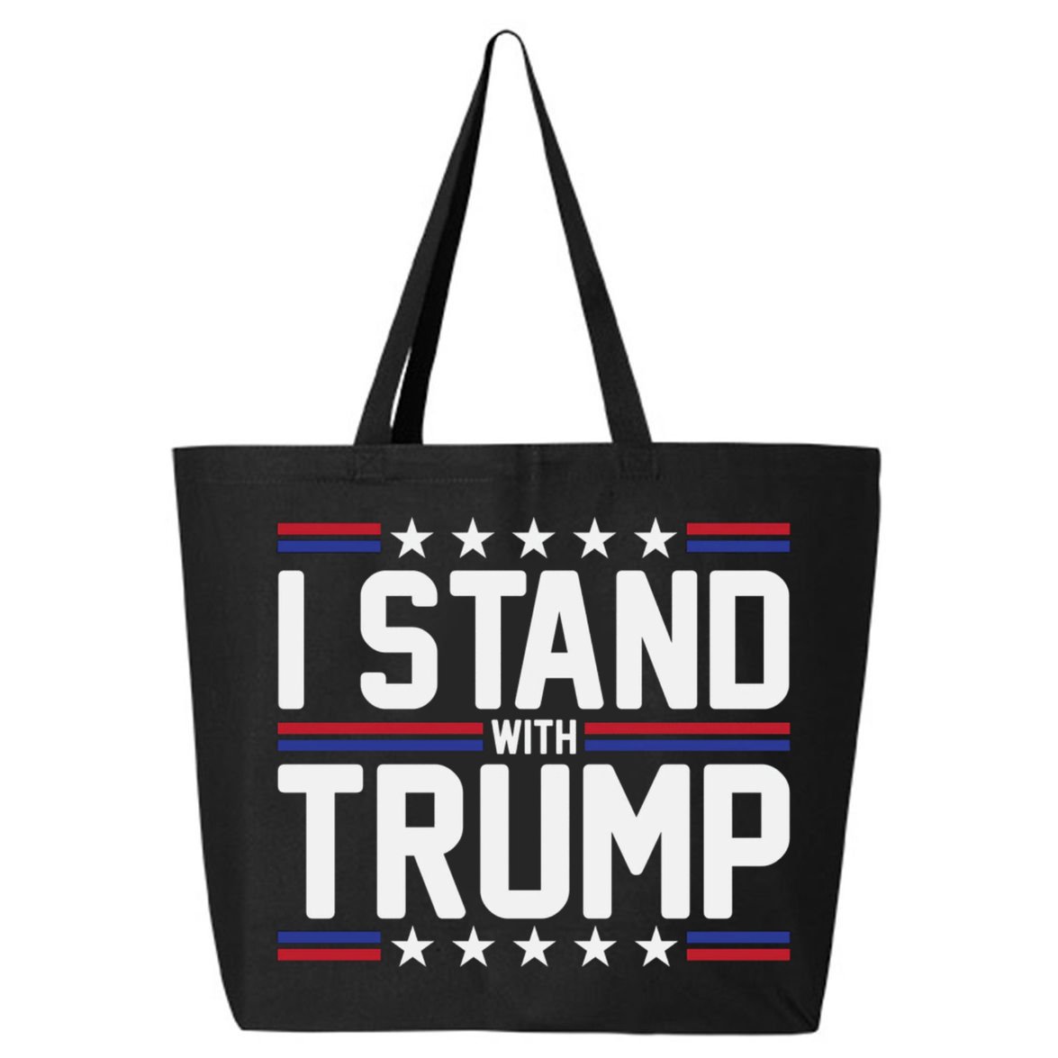 I Stand With Trump 25L Jumbo Tote