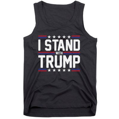 I Stand With Trump Tank Top