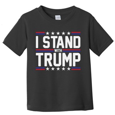 I Stand With Trump Toddler T-Shirt