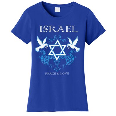 I Stand With Israel Peace Flag Women Women's T-Shirt