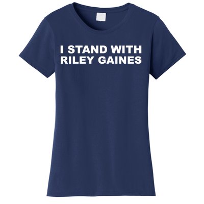 I Stand With Riley Gaines Women's T-Shirt