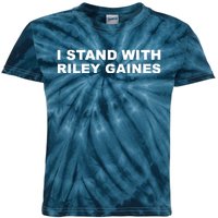 I Stand With Riley Gaines Kids Tie-Dye T-Shirt