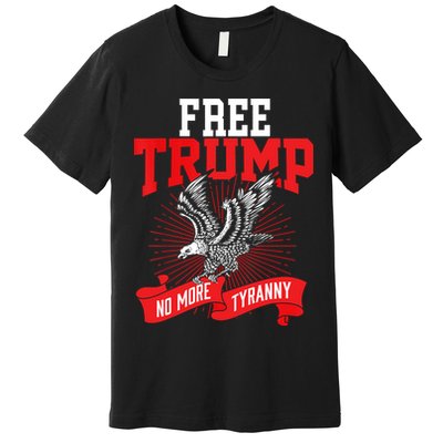 I Stand With Trump Pro Trump Supporter Retro Vintage Premium T-Shirt