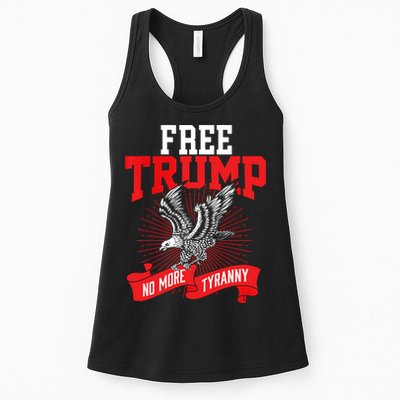 I Stand With Trump Pro Trump Supporter Retro Vintage Womens Tank Top