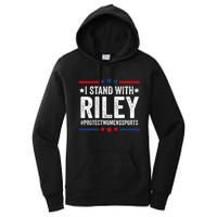 I Stand With Riley Gaines #ProtectWomensSports Women's Pullover Hoodie