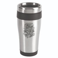 Internally Screaming Weird Sarcastic Funny Opossum Possum 16oz Travel Tumbler