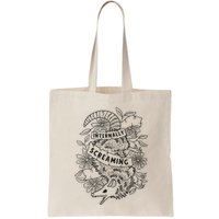 Internally Screaming Weird Sarcastic Funny Opossum Possum Bag