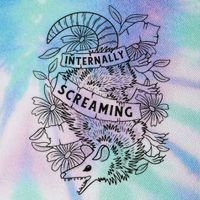 Internally Screaming Weird Sarcastic Funny Opossum Possum Legacy Tie Dye Trucker Hat