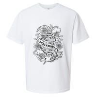 Internally Screaming Weird Sarcastic Funny Opossum Possum Sueded Cloud Jersey T-Shirt