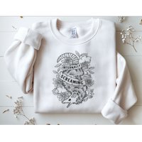 Internally Screaming Weird Sarcastic Funny Opossum Possum Sweatshirt