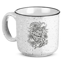 Internally Screaming Weird Sarcastic Funny Opossum Possum 15oz Campfire Ceramic Mug