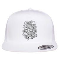 Internally Screaming Weird Sarcastic Funny Opossum Possum Flatbill Hat