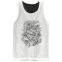 Internally Screaming Weird Sarcastic Funny Opossum Possum Mesh Reversible Basketball Jersey Tank