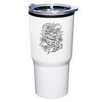 Internally Screaming Weird Sarcastic Funny Opossum Possum Tumbler