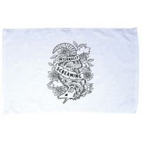 Internally Screaming Weird Sarcastic Funny Opossum Possum Microfiber Hand Towel