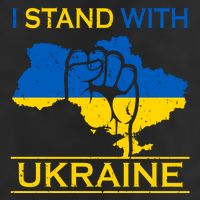 I Stand With Ukraine Map 25L Jumbo Tote