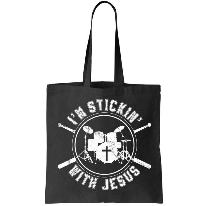 IM Stickin With Jesus Christian Drummer Drum Sticks Bag