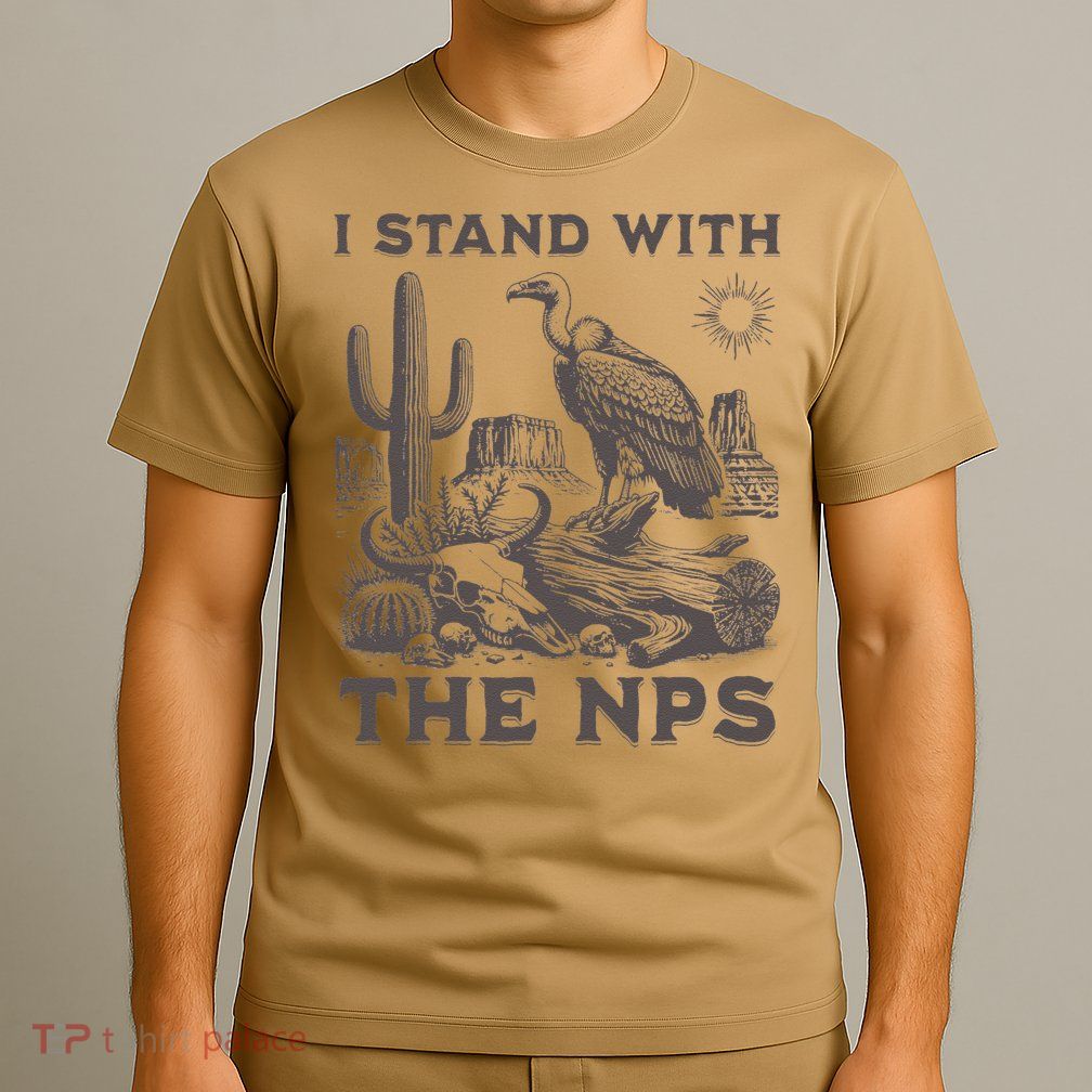 I Stand With The NPS US National Parks Vultures T-Shirt