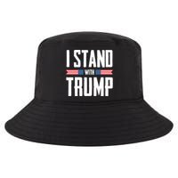 I Stand With Trump 2024 Cool Comfort Performance Bucket Hat