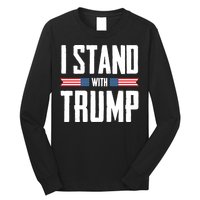 I Stand With Trump 2024 Long Sleeve Shirt
