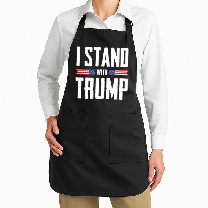 I Stand With Trump 2024 Apron