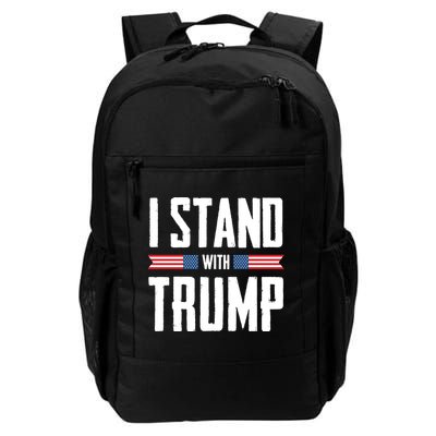 I Stand With Trump 2024 Backpack