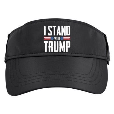 I Stand With Trump 2024 Adult Drive Performance Visor