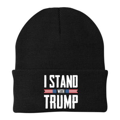I Stand With Trump 2024 Beanie