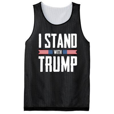 I Stand With Trump 2024 Mesh Reversible Basketball Jersey Tank