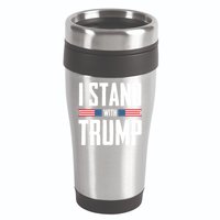 I Stand With Trump 2024 16oz Travel Tumbler