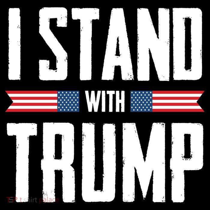 I Stand With Trump 2024 Poster