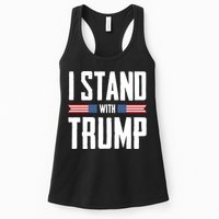 I Stand With Trump 2024 Womens Tank Top