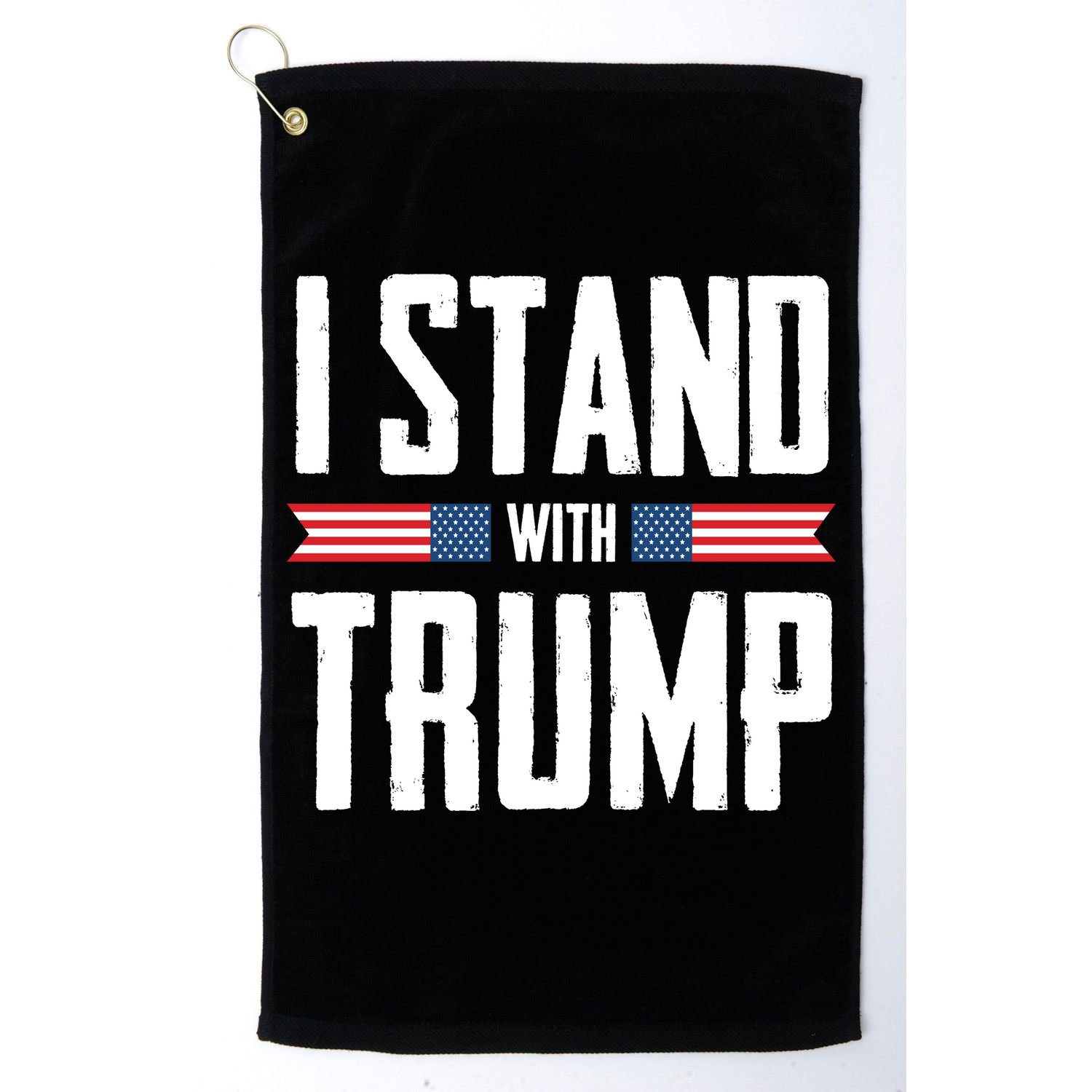 I Stand With Trump 2024 Golf Towel