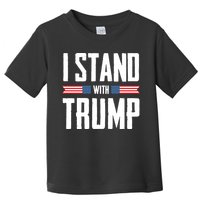 I Stand With Trump 2024 Toddler T-Shirt