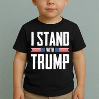 I Stand With Trump 2024 Toddler T-Shirt