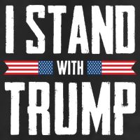 I Stand With Trump 2024 Microfiber Hand Towel