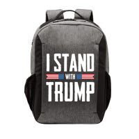 I Stand With Trump 2024 Vector Backpack