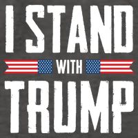 I Stand With Trump 2024 Vector Backpack