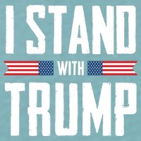 I Stand With Trump 2024 Sueded Cloud Jersey T-Shirt