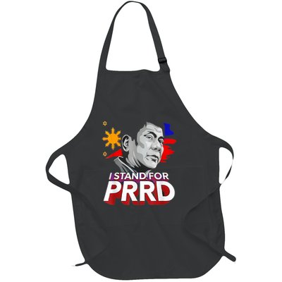 I Stand With PRRD I'm Not Filipino For Nothing Free PRRD Full-Length Apron With Pockets