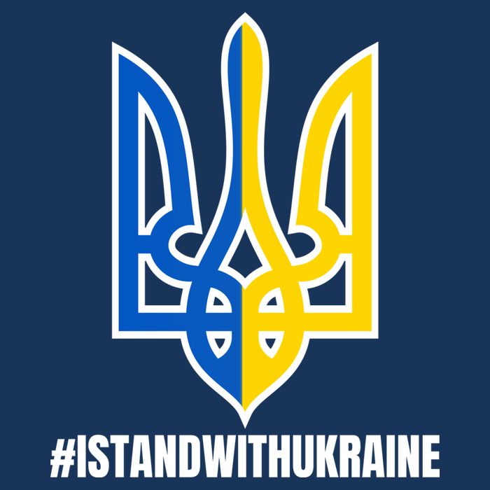 I Stand With Ukraine Flag Support Free Ukrainians T-Shirt