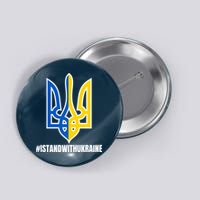 I Stand With Ukraine Flag Support Free Ukrainians Button