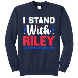 I Stand With Riley Gaines Protect Women Sports Support Sweatshirt