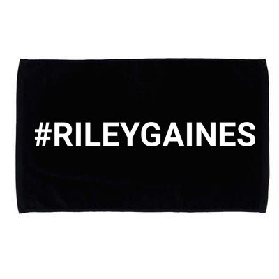 I Stand With Riley Gaines Hashtag Microfiber Hand Towel
