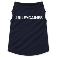 I Stand With Riley Gaines Hashtag Doggie Tank